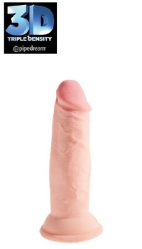 TRIPLE DENSITY COCK 6 INCH SKIN