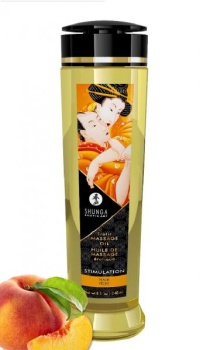 SHUNGA EROTIC MASSAGE OIL PEACH 240ML