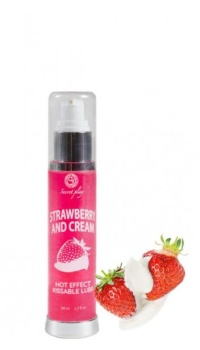 HOT EFFECT KISSABLE LUBRICANT STRAWBERRY 50ml