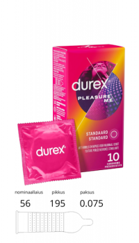 DUREX PLEASURE ME 10 TK