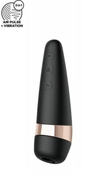 SATISFYER PRO 3+ VIBRATION BLACK 69.95