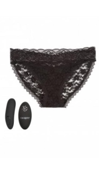 REMOTE CONTROL LACE PANTY SET L/XL