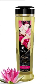 SHUNGA EROTIC MASSAGE OIL SWEET LOTUS 240ML