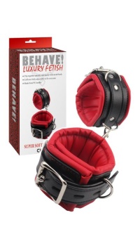 BEHAVE SUPER SOFT HAND CUFFS