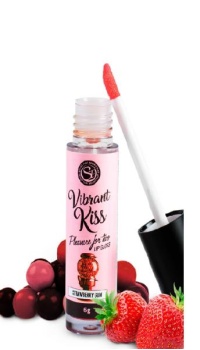 LIP GLOSS VIBRANT KISS STRAWBERRY 6g