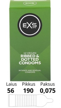 EXS RIBBED, DOTTED 12 TK.