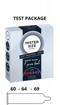 MISTER SIZE WIDE TEST PACKAGE - 60-64-69