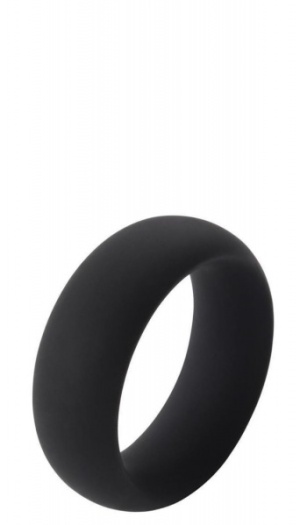INFINITY SILICONE RING M BLACK