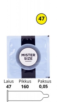 MISTER SIZE 47MM 1TK.