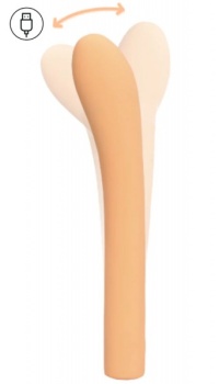 FINGERING G-SPOT VIBRATOR - PEACH FUZZ - LOVELINE