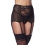 SUSPENDERBELT WITH G-STRING AND STOCKINGS S/M