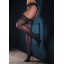 SATIN STOCKINGS WITH GARTERBELT