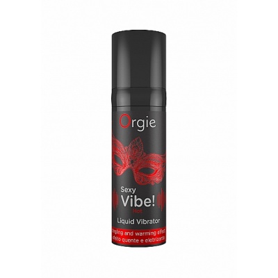 ORGIE SEXY VIBE! HOT LIQUID VIBRATOR – lvl 8 – 15ml