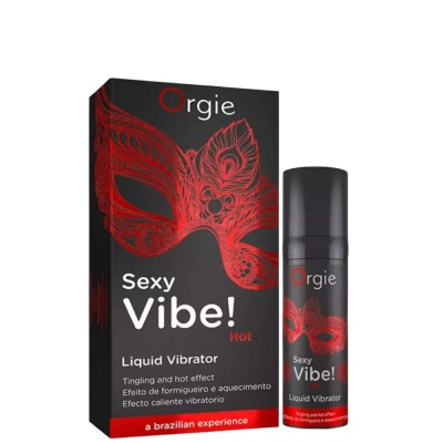 ORGIE SEXY VIBE! HOT LIQUID VIBRATOR – lvl 8 – 15ml