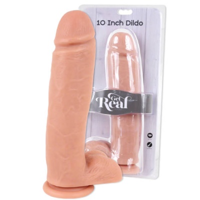 GET REAL 10 INCH WITH BALLS FLESH