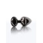BUTT PLUG WITH BLACK DIAMOND JEWEL L