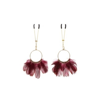 TWEEZERS WITH FEATHERS