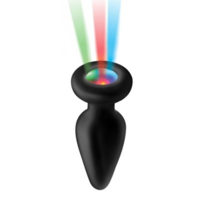SILICONE LIGHT-UP MEDIUM ANAL PLUG