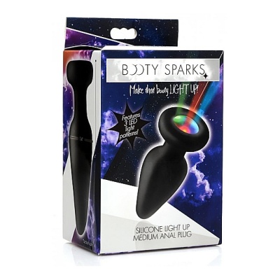 SILICONE LIGHT-UP MEDIUM ANAL PLUG