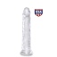 KING COCK 8 INCH COCK TRANSPARENT