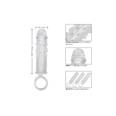 TEXTURED EXTENSION SET 3 PCS