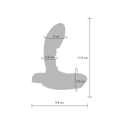 THE HEROIC P-SPOT BUTTPLUG WITH REMOTE
