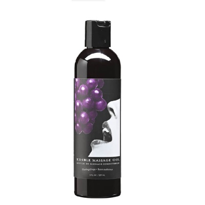 EB EDIBLE MASSAGE OIL GRAPE 237ML