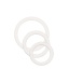 RUBBER RING WHITE SET 3 PCS