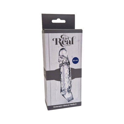 EXTENSION SLEEVE MEDIUM TRANSPARENT