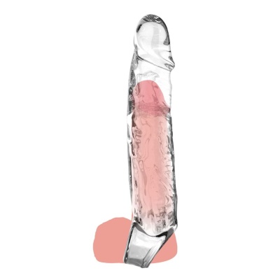 EXTENSION SLEEVE LARGE TRANSPARENT