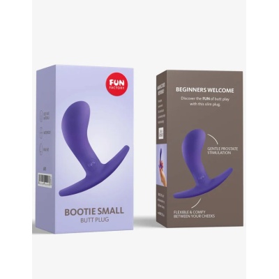 F BOOTIE BUTT PLUG VIOLET S