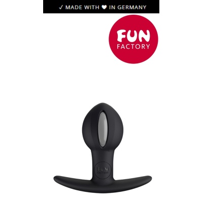 F B-BALL UNO BUTT PLUG BLACK