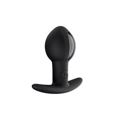 F B-BALL UNO BUTT PLUG BLACK