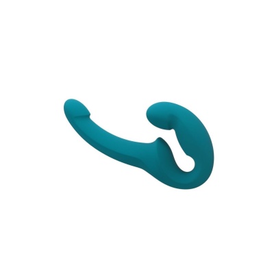 F SHARE LITE DOUBLE DILDO SEA BLUE