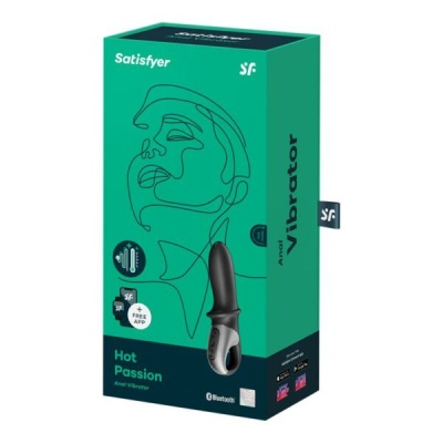 SATISFYER HOT PASSION ANAL VIBRATOR BLUETOOTH+APP