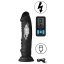 E-STIM SILICONE VIBR DILDO ZEUS W. REMOTE