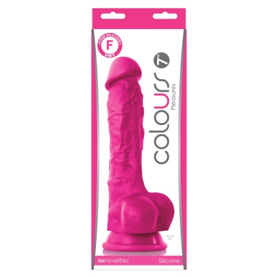 COLOURS PLEASURES 7'' DILDO PINK