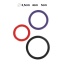 TRIPLE RINGS MULTICOLOR 3PCS