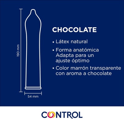 CONTROL CHOCOLATE CONDOMS 12TK