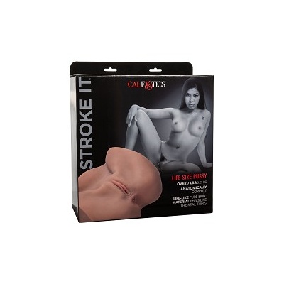 STROKE IT LIFE SIZE PUSSY BROWN