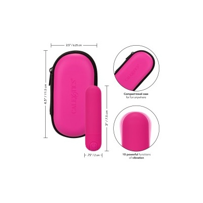 RECHARGEABLE HIDEAWAY BULLET PINK