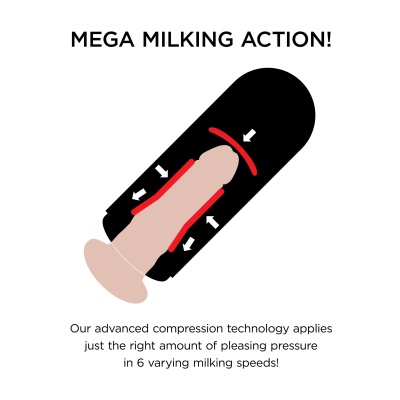 PDX VIBRATING MEGA MILKER