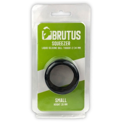BRUTUS SQUEEZER LIQUID SILICONE BALL TUGGER 20X34 MM