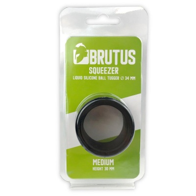 BRUTUS SQUEEZER LIQUID SILICONE BALL TUGGER 30X34 MM