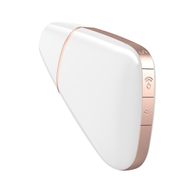 SATISFYER LOVE TRIANGLE CONNECT APP WHITE
