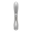 SATISFYER HOT LOVER HEATING VIBRATOR SILVER
