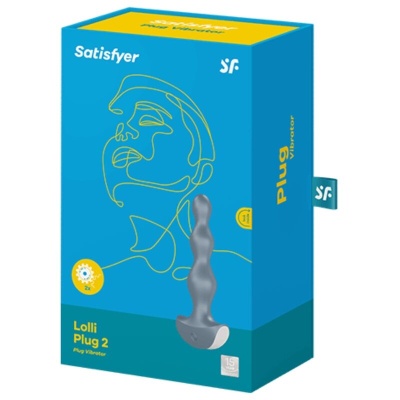 SATISFYER LOLLI-PLUG 2 ICE BLUE SATISFYER LOLLI-PLUG 2 ICE BLUE