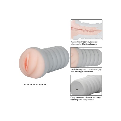 RIBBED GRIPPER TIGHT PUSSY SKIN