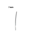 7 MM STEEL URETHRAL DILATOR METAL HARD