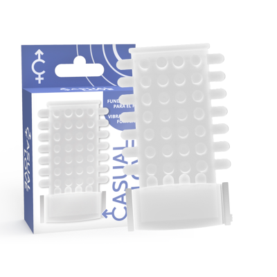 CASUAL RING VIBRATING SLEEVE TRANSPARENT